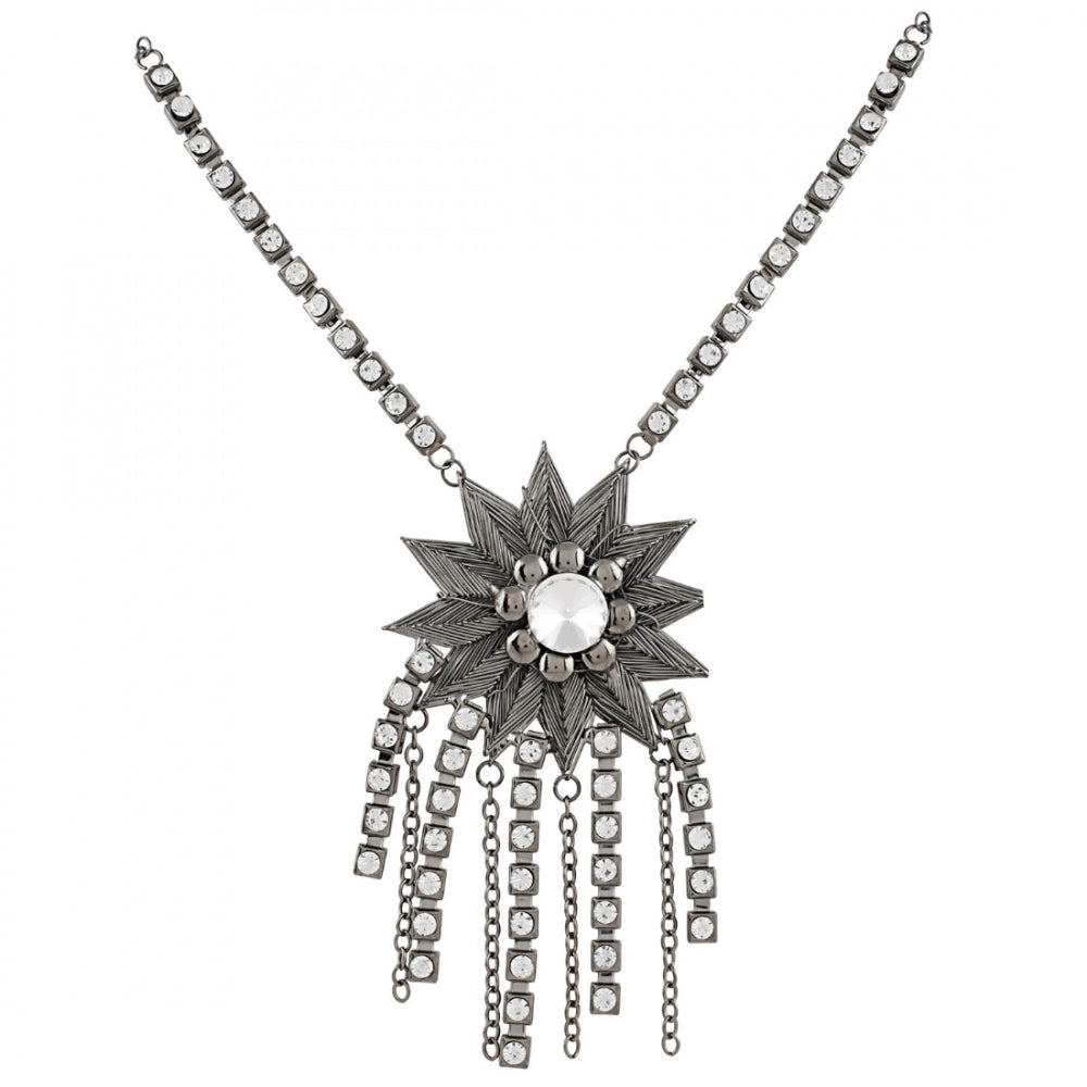 Designer Pendant Oxidized Chain Necklae