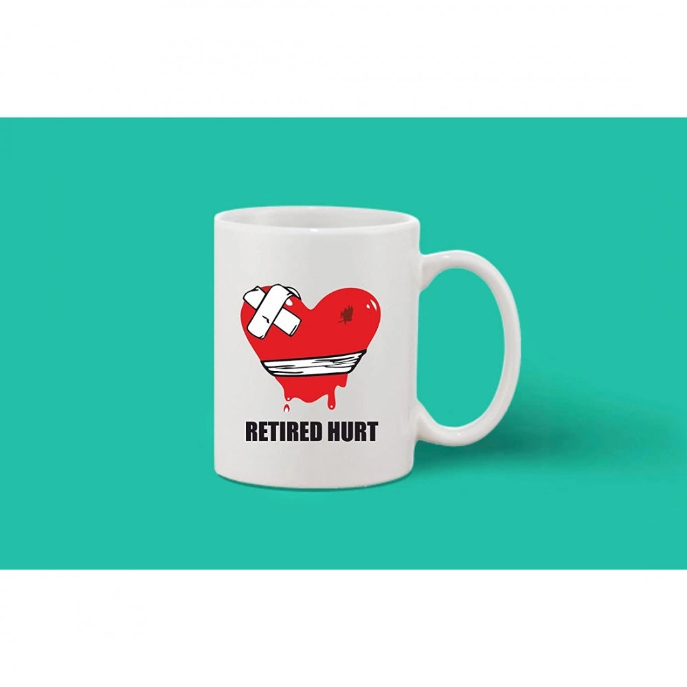 Amfyn Printed Ceramic Coffee Mug - 1 Pieces, White, 11oz