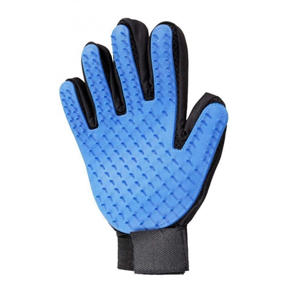 Amfyn Pack Of_2 True Touch 5 Finger Deshedding Glove (Color: Assorted)