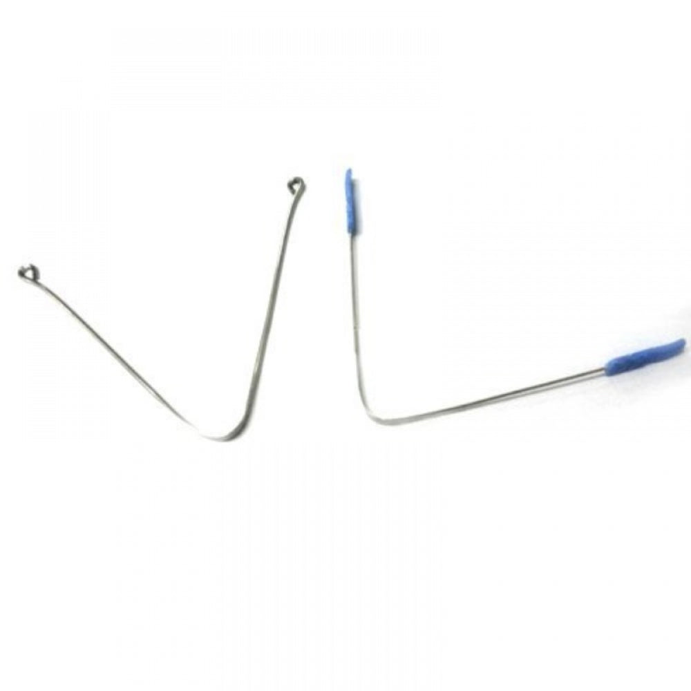 Amfyn Pack Of_12 Steel Tongue Cleaner (Color: Assorted)