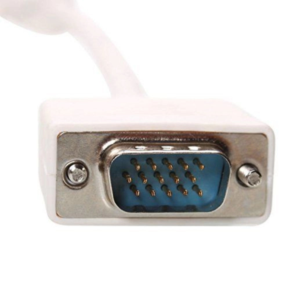 Fashion VGA Cable Male to Male 1.5 Yards Supports PC, Monitor, TV, LCD_LED, Plasma, Projector, TFT (White)