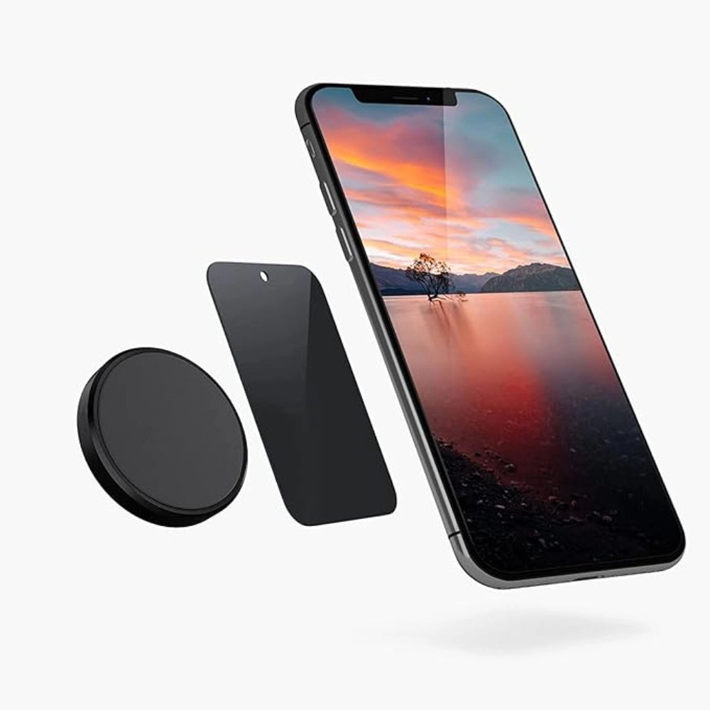 Amfyn Mini Magnetic Car Dashboard Mount Mobile Phone Holder With Metal Body (Magnectic)