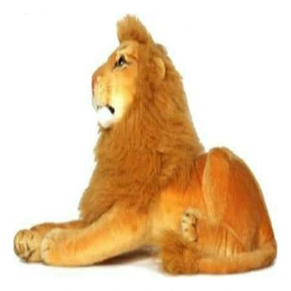 Amfyn Gujrati Lion Stuffed Plush Toy (Brown)