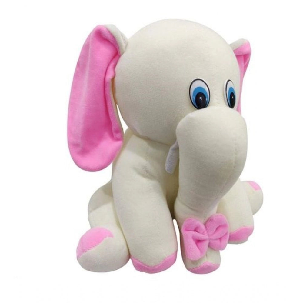 Amfyn Appu Elephant- Plush Big Toy (Pink)