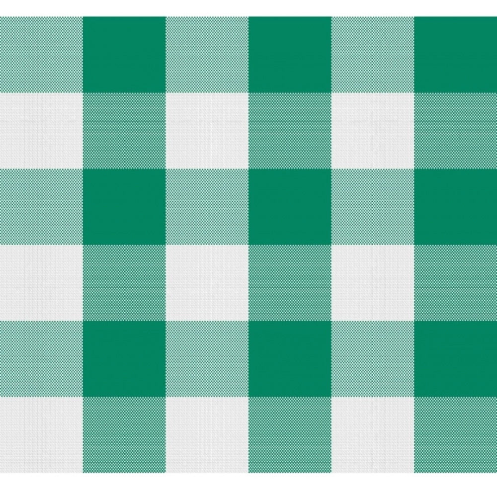 Amfyn Checked Cotton Checks Table Cloth (Green)