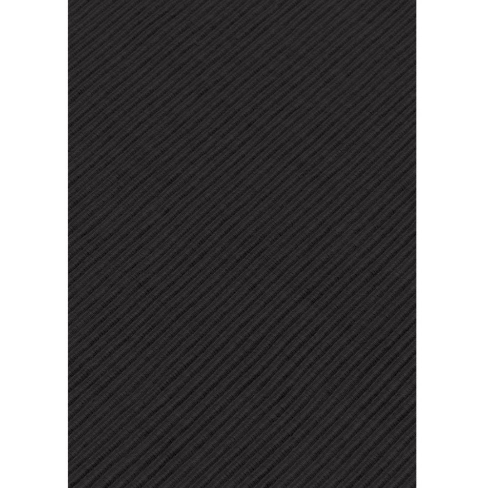 Amfyn Ribbed Cotton Place Mats Sets (Black)