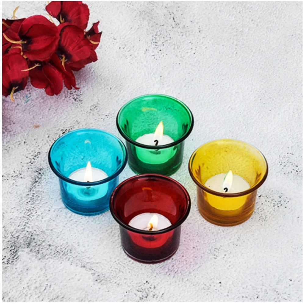 Amfyn Decorative Tea Light Holder Votive (Multicolor)