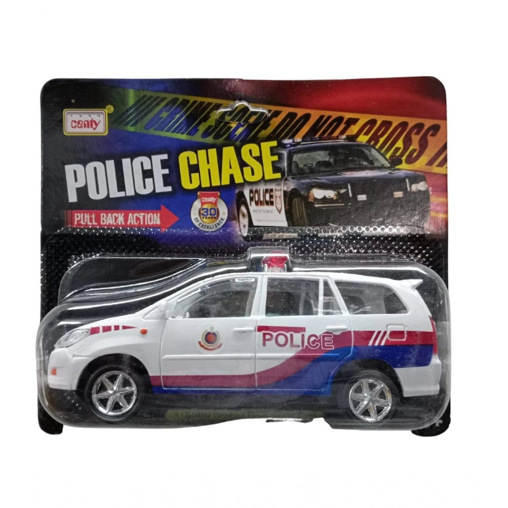 Amfyn Plastic Police Chess Vehicle (White)