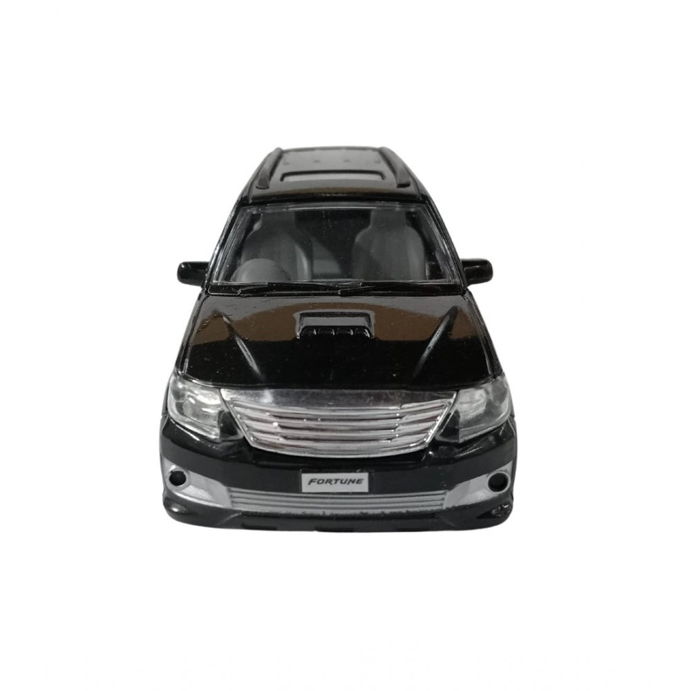 Amfyn Plastic Pull Back Action Suv Fortuner (Black)