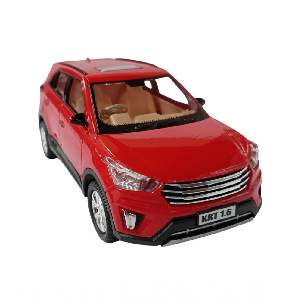 Amfyn Plastic Pull Back Action Model Car (Red)