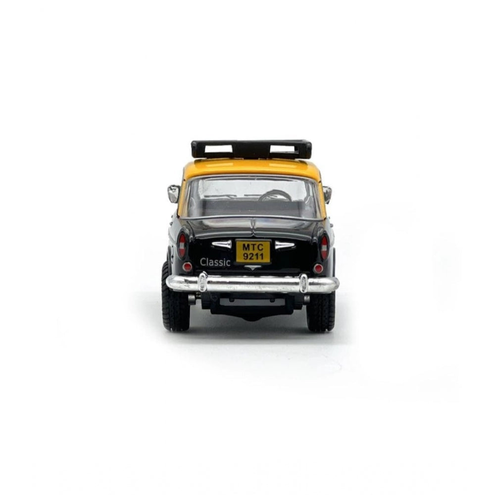 Amfyn Plastic Bombay Ambassador Taxi Car (Black)