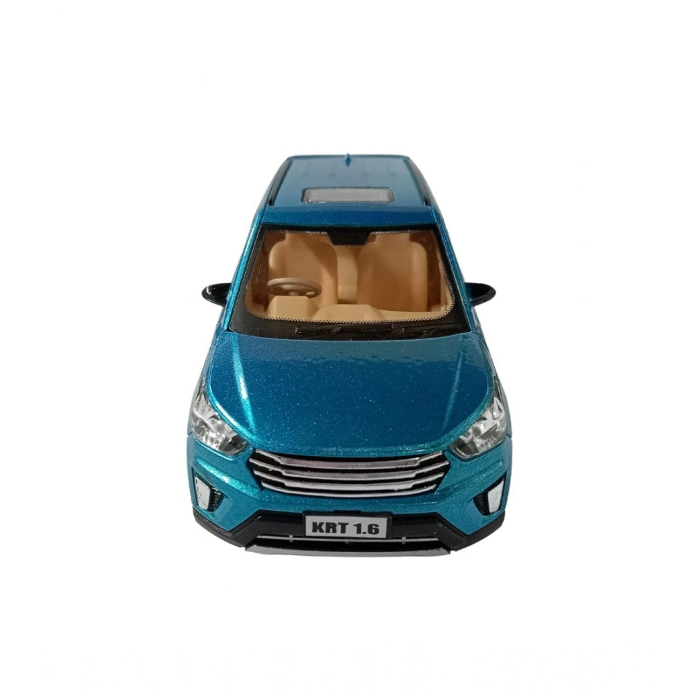 Amfyn Plastic Pull Back Action Model Car (Blue)