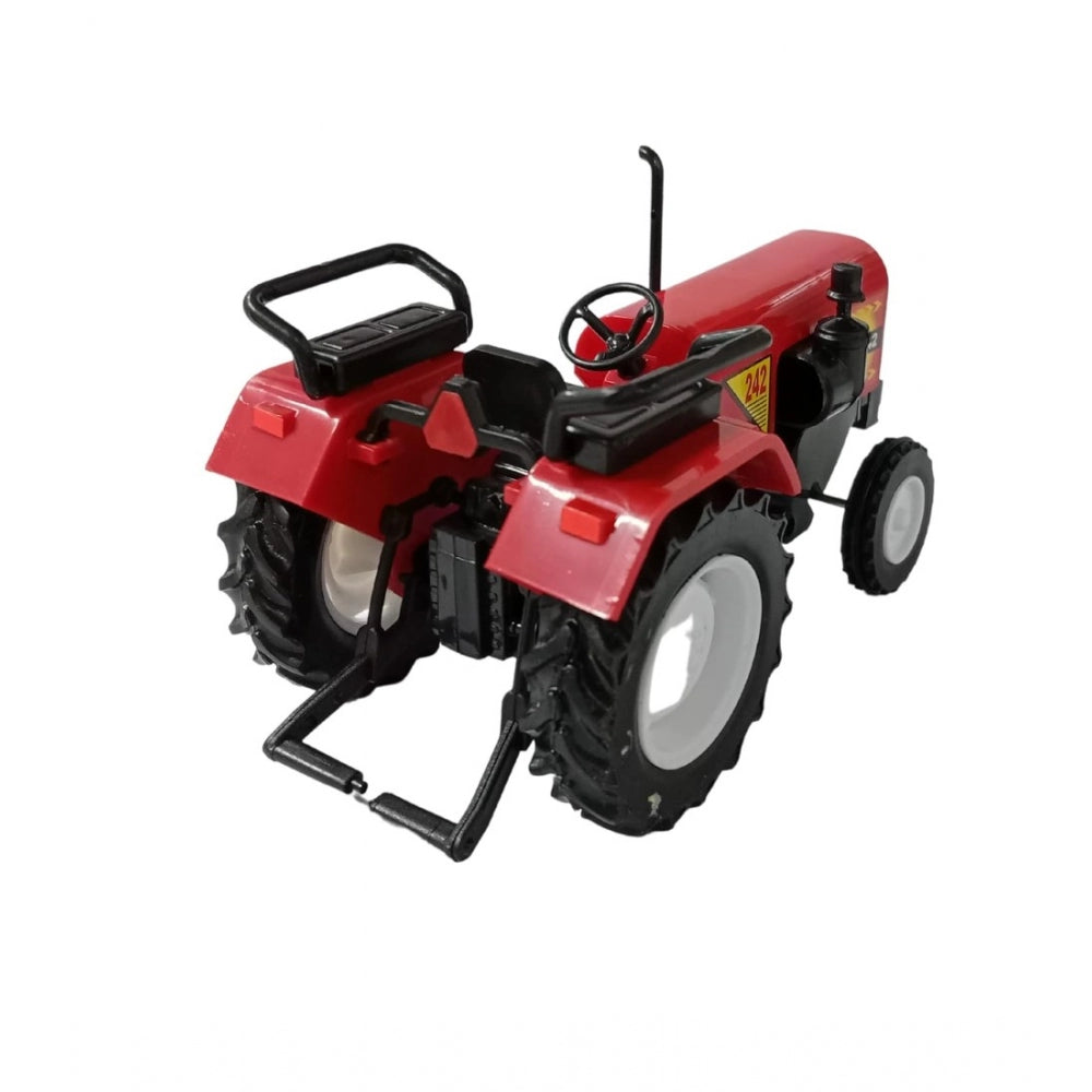 Amfyn Plastic Farmer Tractor Pull Back Action Mini Vehicle (Assorted)