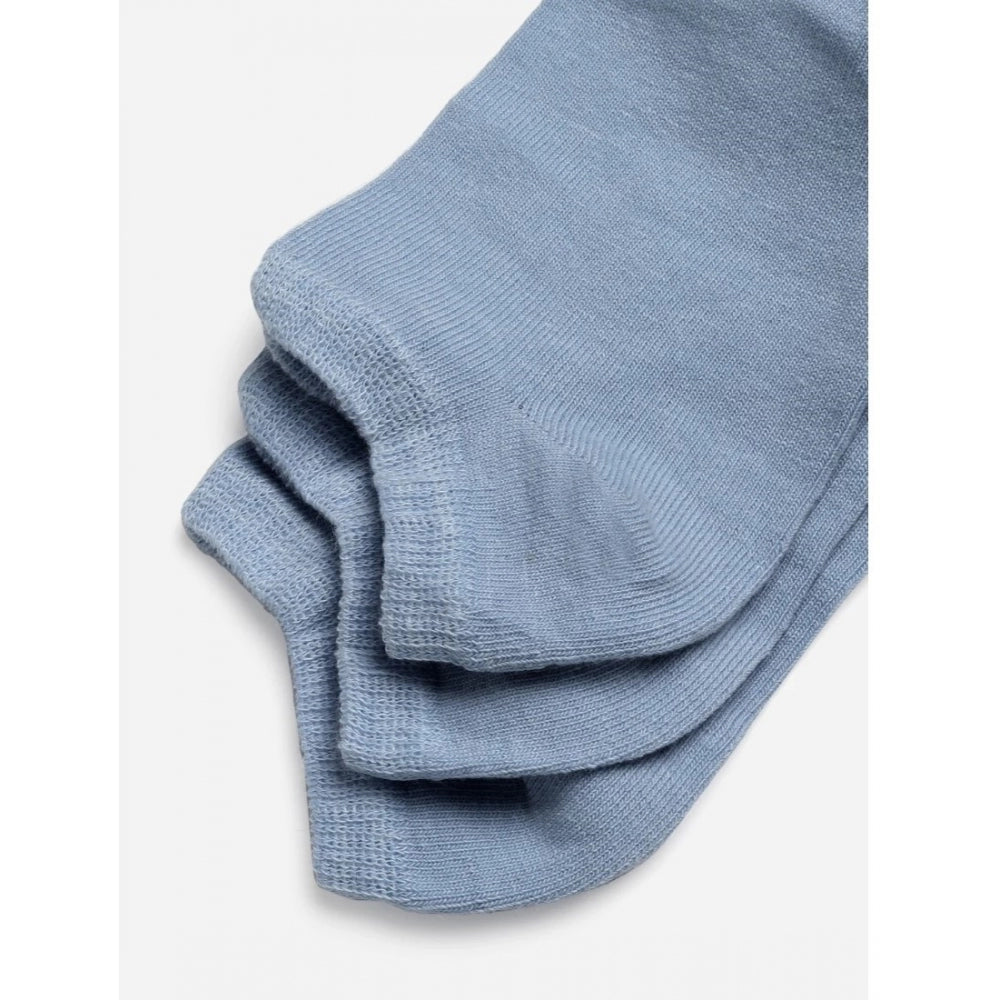 Amfyn Men's Printed Cotton Spandex Ankle Length Socks (Assorted)