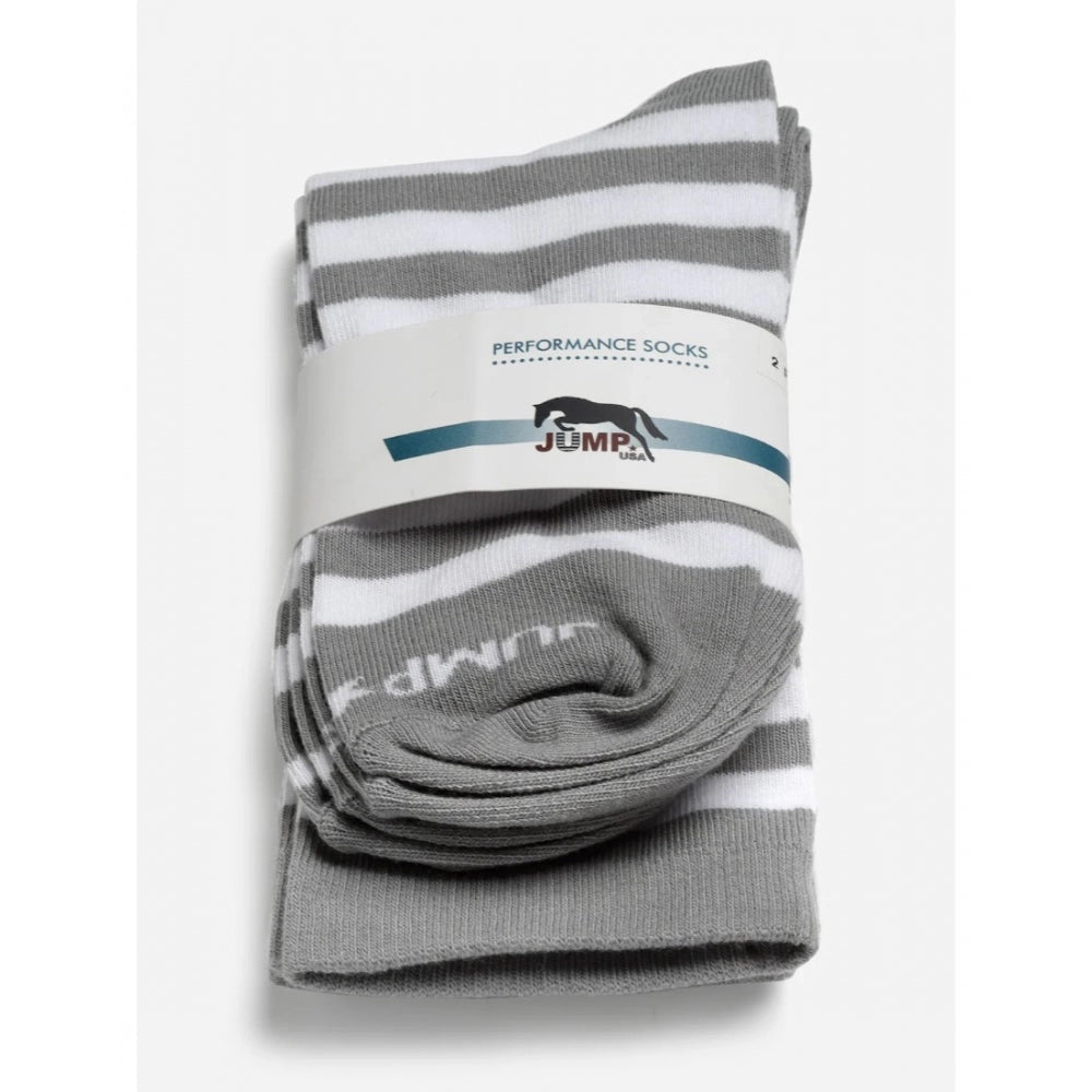 Amfyn Men's Printed Cotton Spandex Calf Length Socks (Assorted)