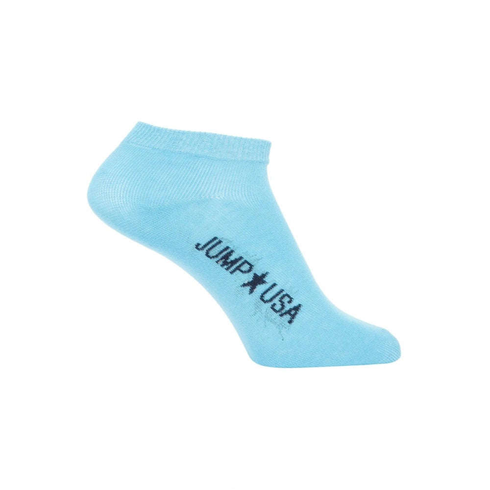 Amfyn Men's Printed Cotton Spandex Ankle Length Socks (Assorted)