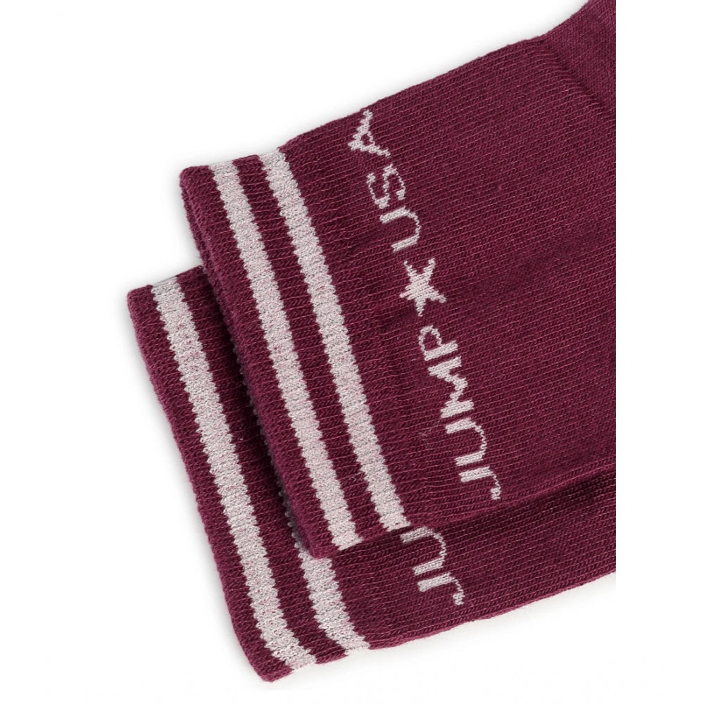 Amfyn Men's Printed Cotton Spandex Ankle Length Socks (Assorted)