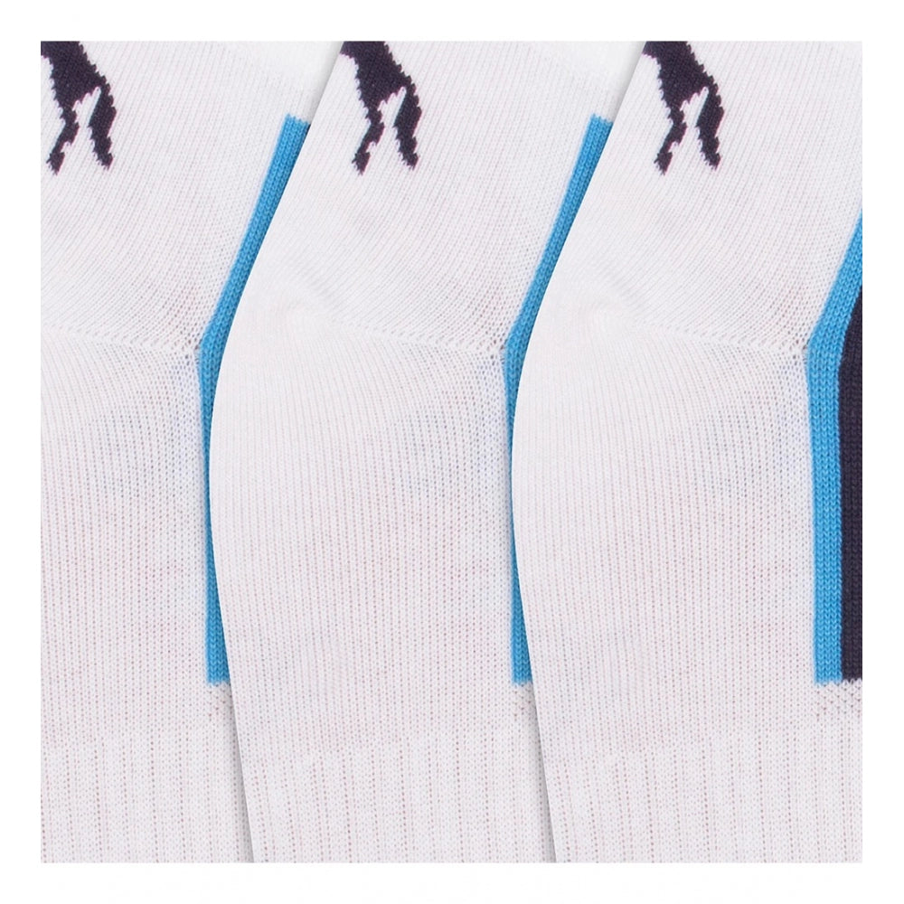 Amfyn Men's Printed Cotton Spandex Ankle Length Socks (Assorted)