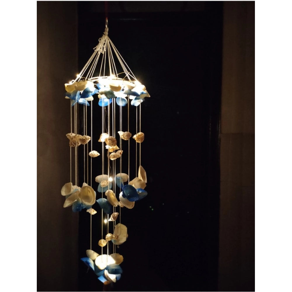 Amfyn Seashell Shellkrafts Home Decor (Blue)