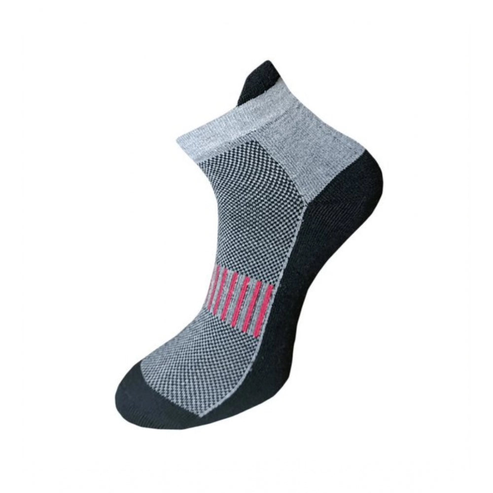 Amfyn 3_Pair Set Unisex Casual Cotton Printed Ankle Length Socks (Multicolor)