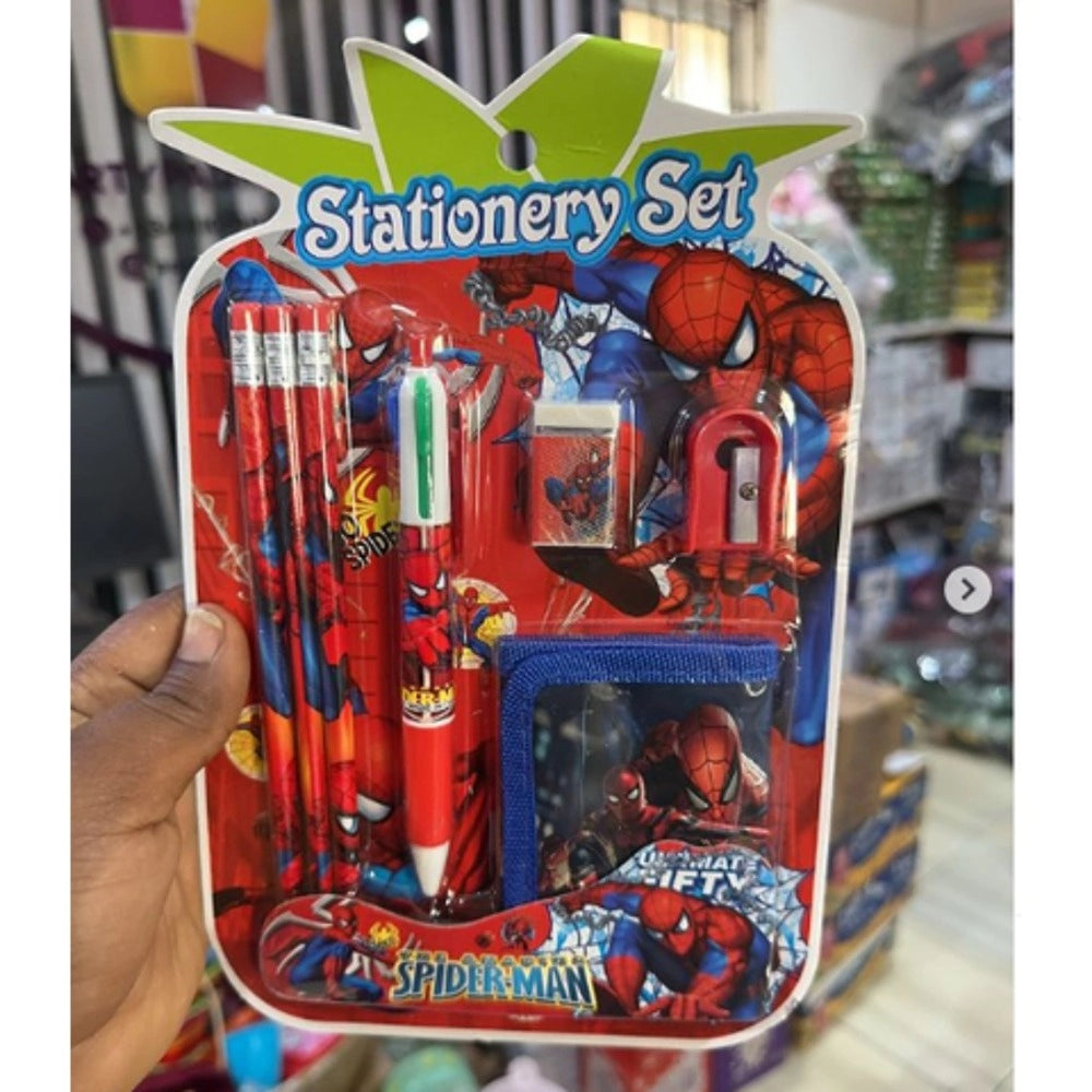 Spiderman Stationery Set | Plastic Toys | Stationery | 3+ Years