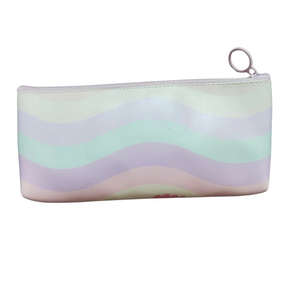 Pack Of_2 Owl Cartoon Printed Pencil Poch | Canvas | Stationery | 3+ Years