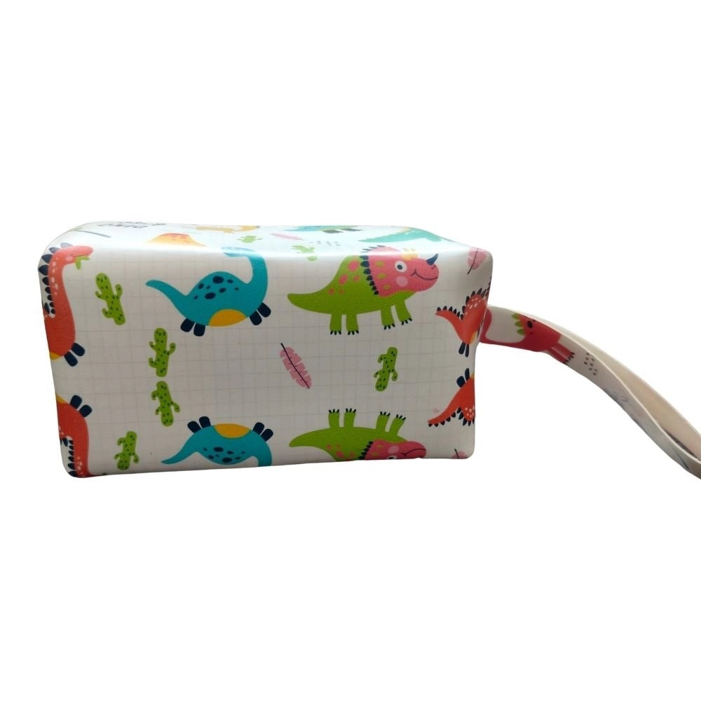 Pouch - Dinosaur Theme | Canvas | Stationery | 3+ Years