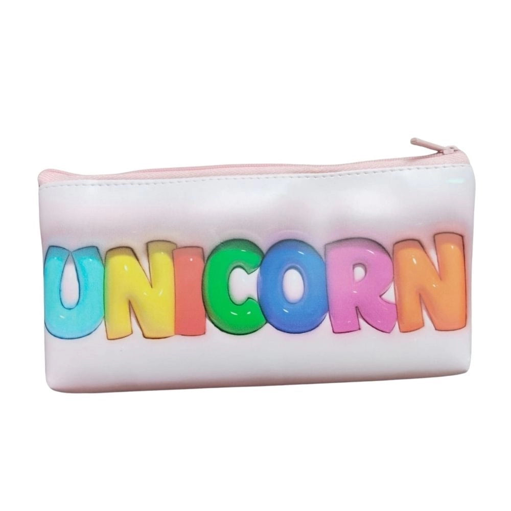 Unicorn Pencil Pouch | Canvas | Stationery | 3+ Years