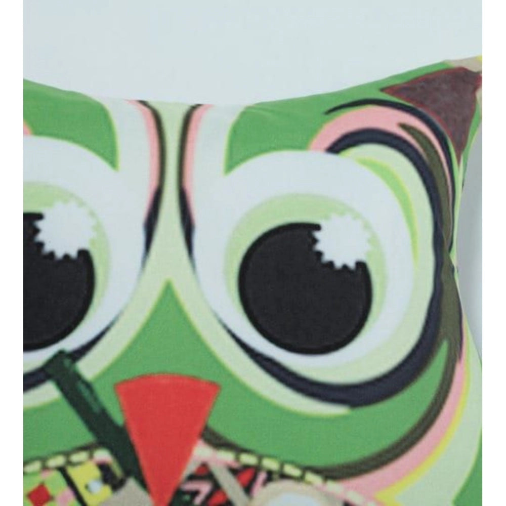 Amfyn Polyester Printed Fancy Kids Cushions (Multicolor, Size: 15x7 In)