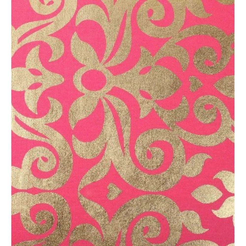 Amfyn Pack Of_2 Cotton Printed Cushion Cover Sets (Red, Size: 16x16 In)