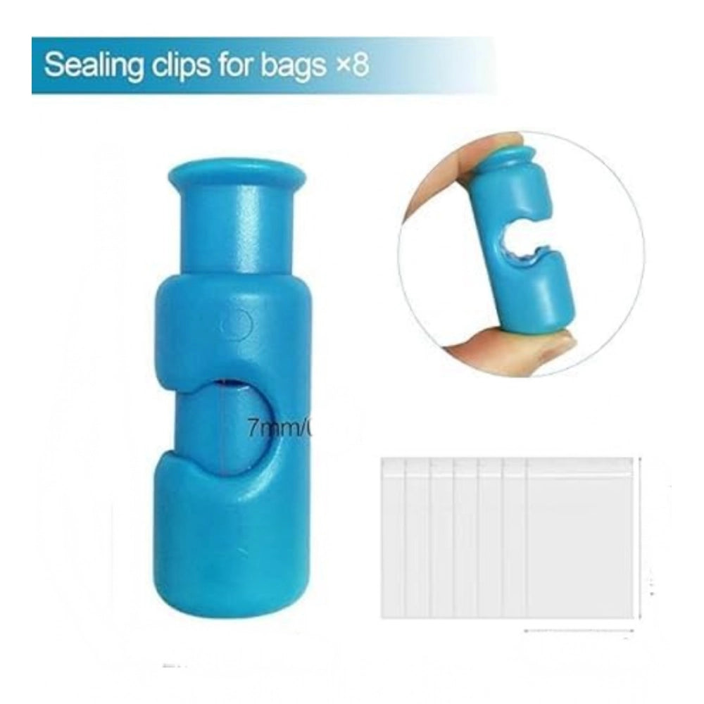 Amfyn 6Pcs Plastic Food Bag Sealing Clips (Multicolor)