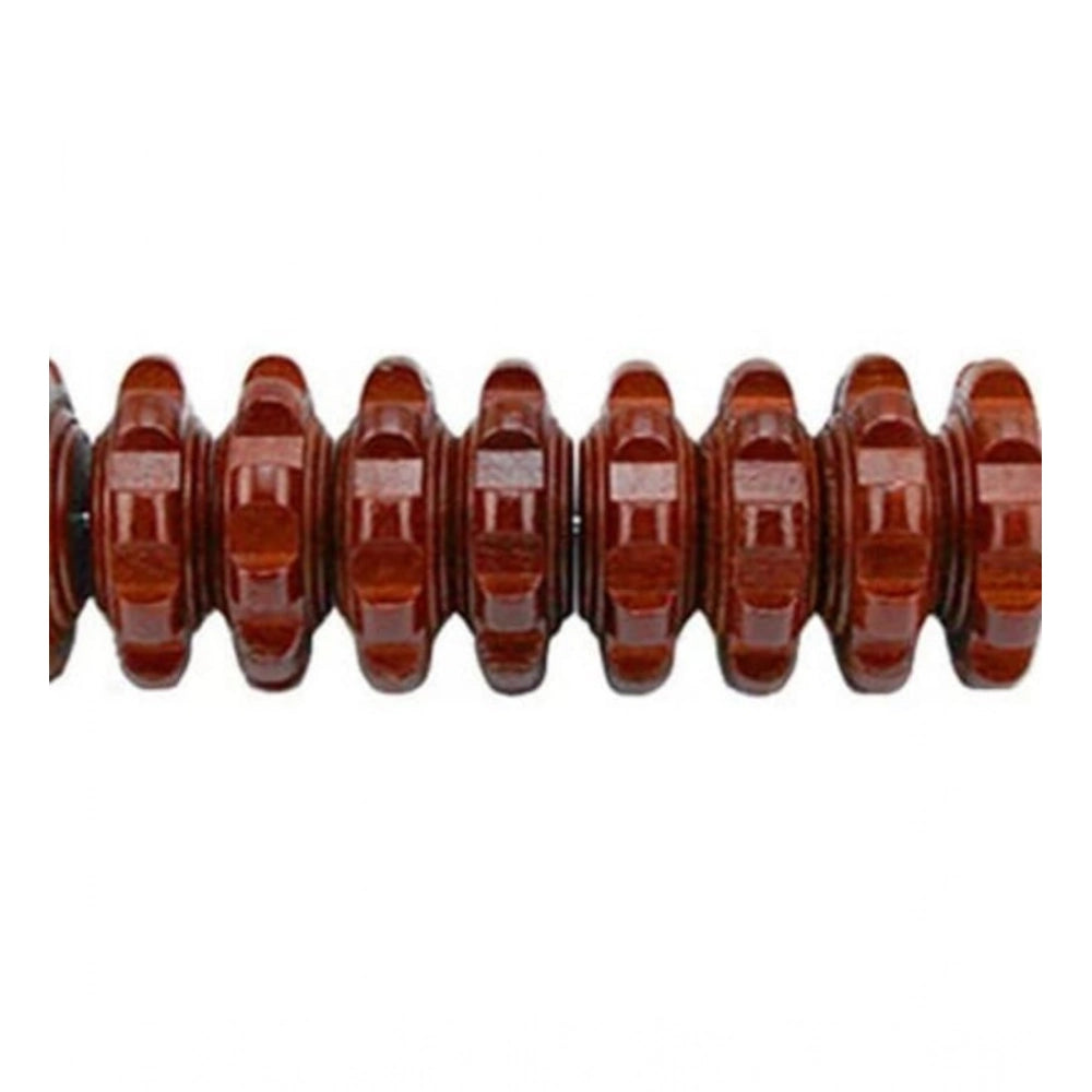 Amfyn Wood Massager Muscle Relief Roller Tool (Multicolor)