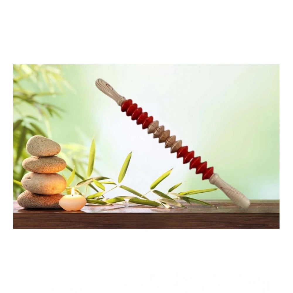 Amfyn Wood Therapy Massage Scraping Tools (Wood - Red)