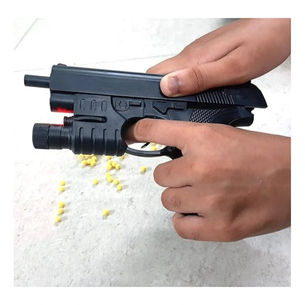 Amfyn Plastic Pubg Pistol Shooting Toy For Kids With 8 Round Reload (Multicolor)