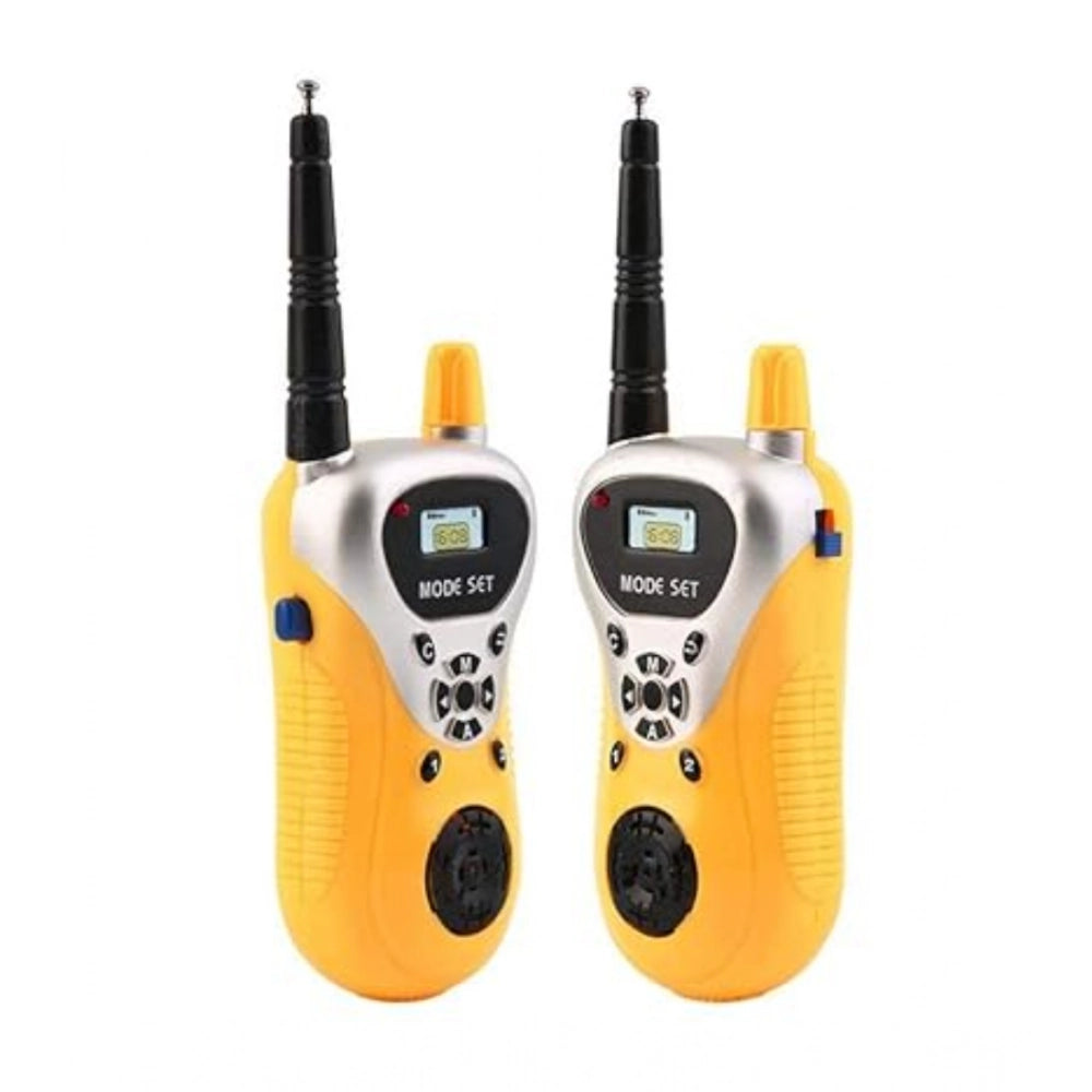 Amfyn Plastic Walkie Talkie For Kids 2 Way Radio Toy (Multicolor )