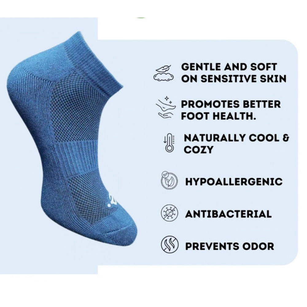 Amfyn 3_Pair Set Unisex Casual Cotton Printed Low Cut Socks (Multicolor)