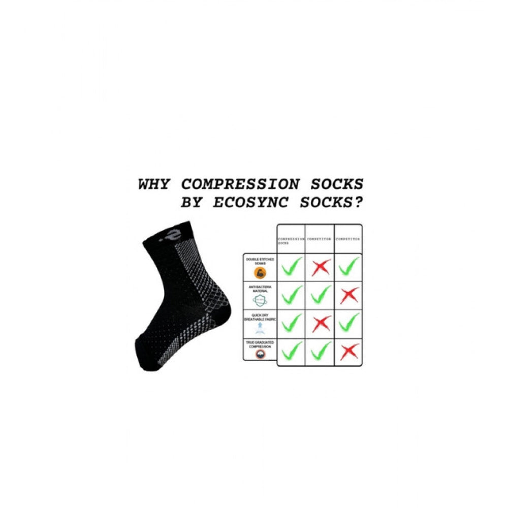 Amfyn 3_Pair Set Unisex Casual Cotton Printed Ankle Length Support Socks (Multicolor)