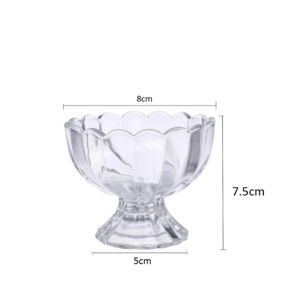 Amfyn Unbreakable Plastic Dessert And Ice Cream Bowls – Set of 6 for Serving Salad, Fruits And More (Color: Assorted )