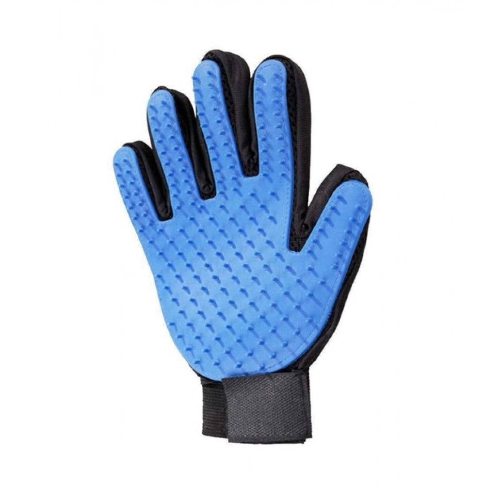 Amfyn Pack of 2_5-Finger Deshedding Glove – Pet Hair Remover And Grooming Gloves (Color: Assorted )