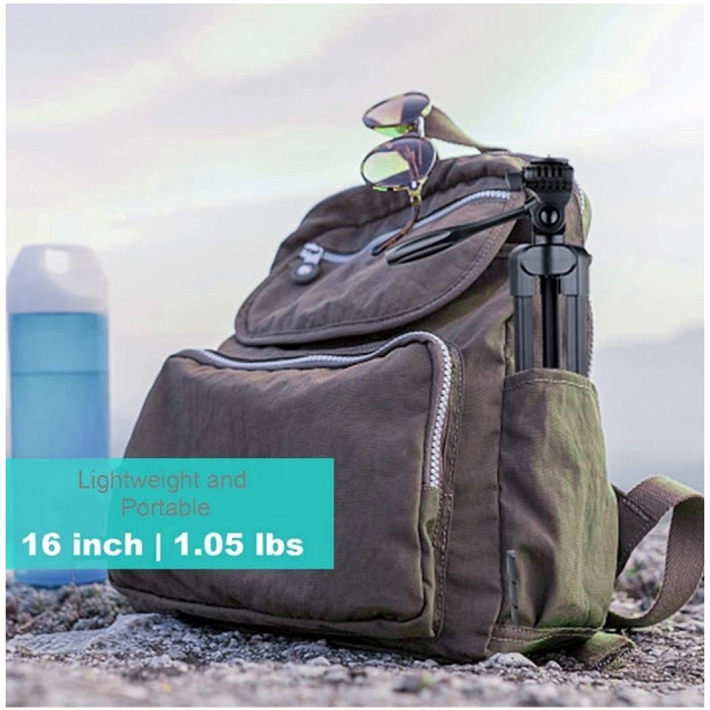 Amfyn Steel-Plastic Universal 55" Tripod with 360° Pan-Tilt Head