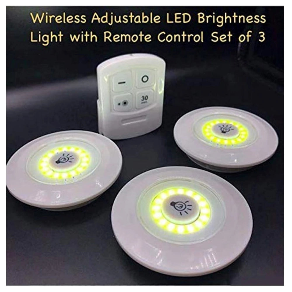 Amfyn Plastic COB LED Lights with Wireless Remote Control Hot