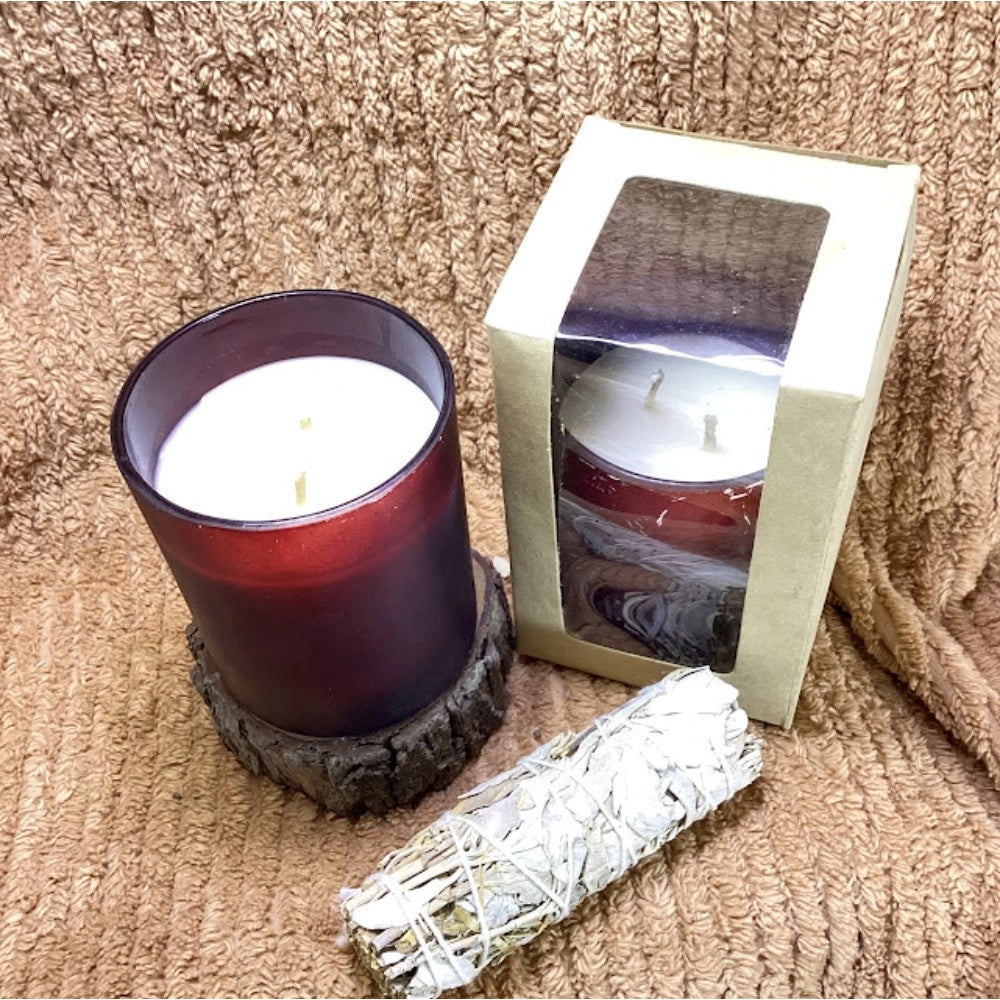 Amfyn Pack Of_1 Soy Wax And Bees Wax Blend Candles Liquid Volume 160