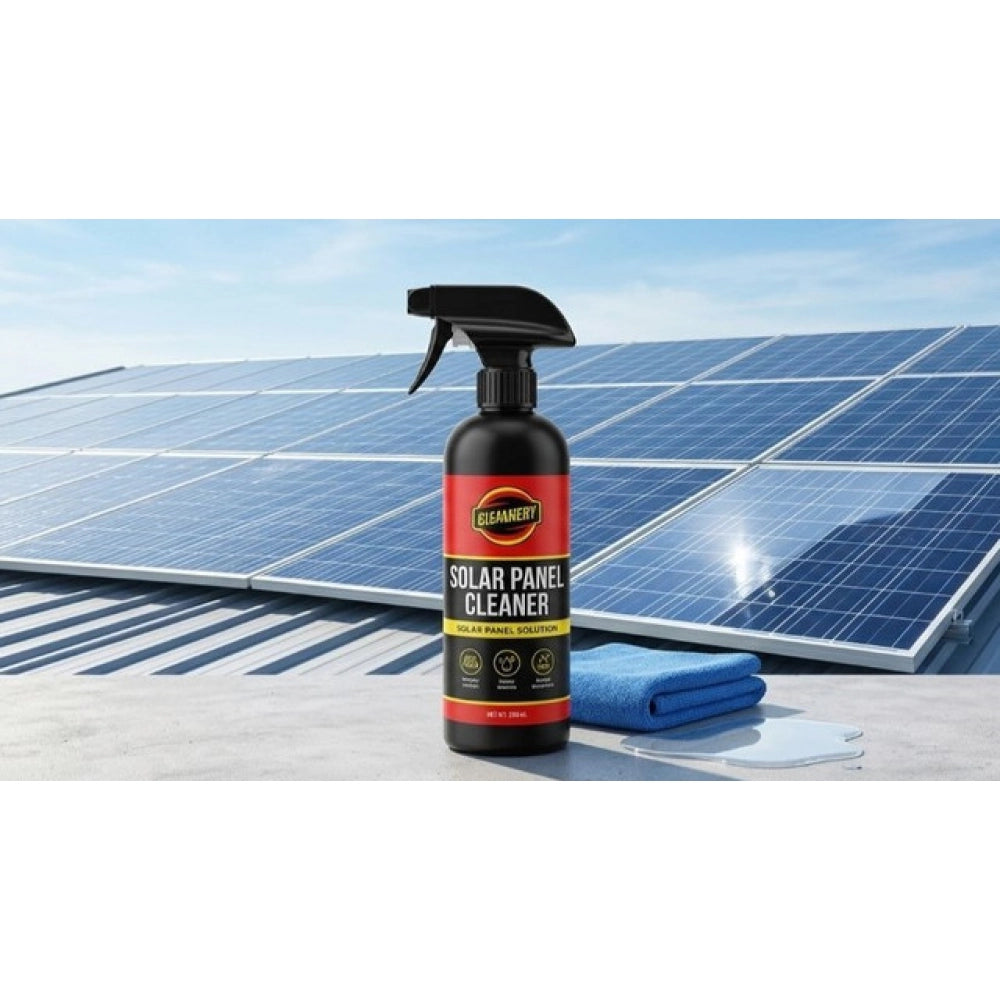 Amfyn Pack of 1 Solar Panel Cleaning Liquid Spray Bottles 100 ML