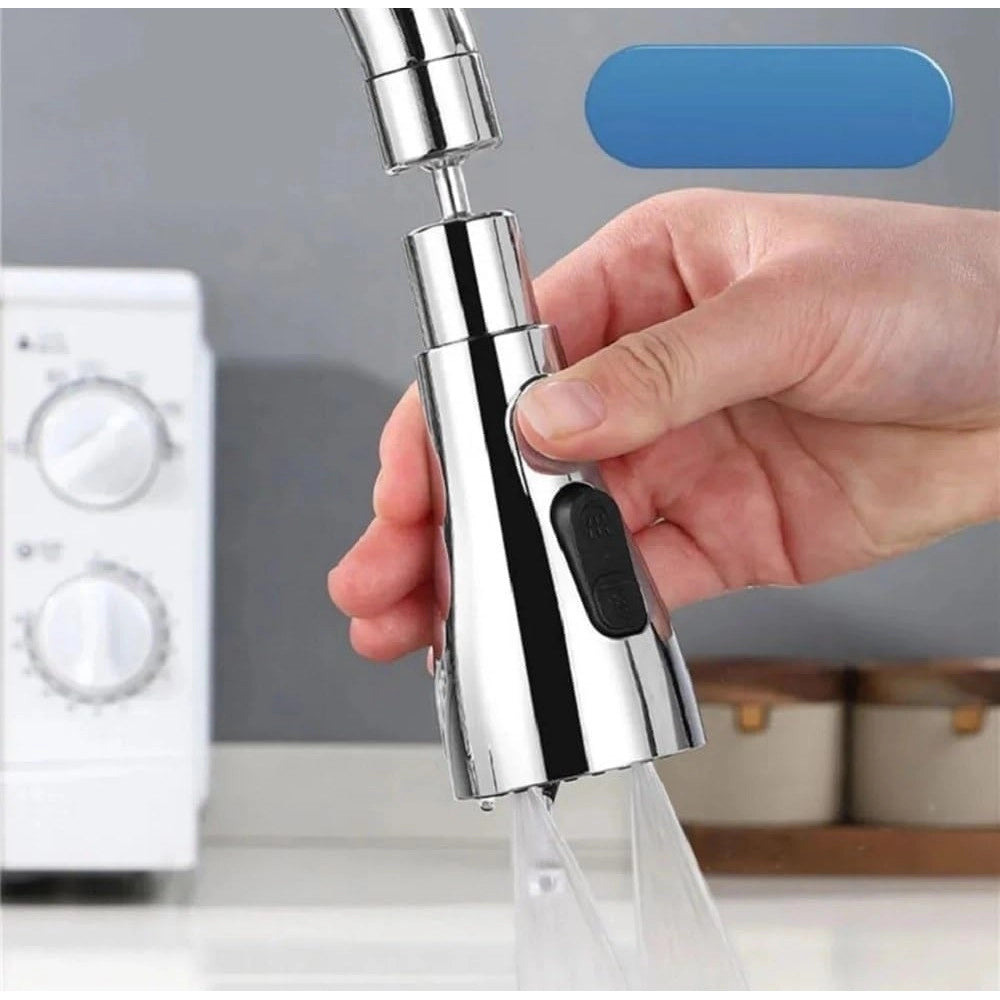 Amfyn 360 Degree Movable Faucet (Silver)