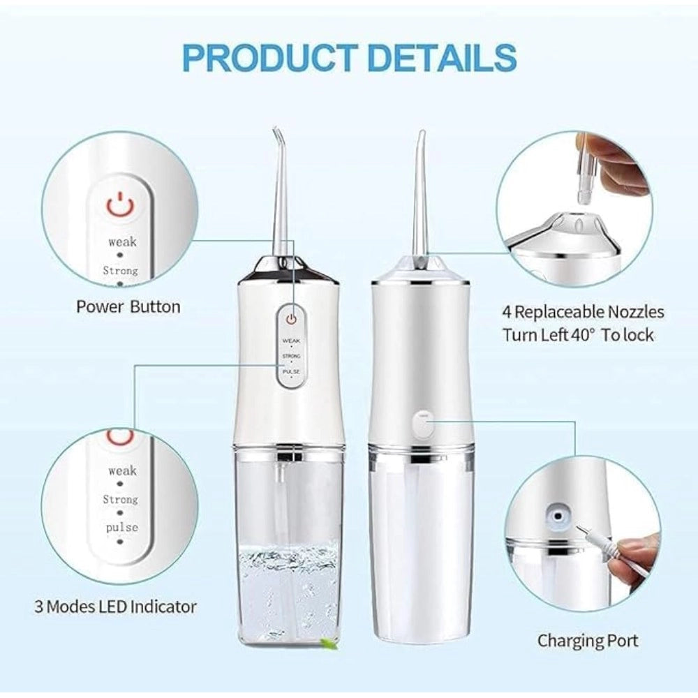 Amfyn Water Dental Flosser (Silver)