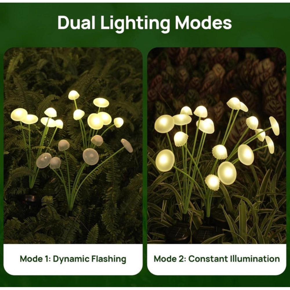 Amfyn Solar Mushroom Light (Green)