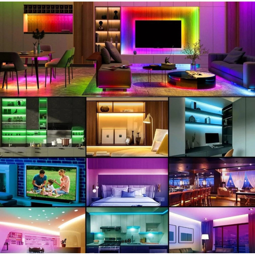 Amfyn 5M RGB LED Strip Light for TV Backlight (Multicolor)