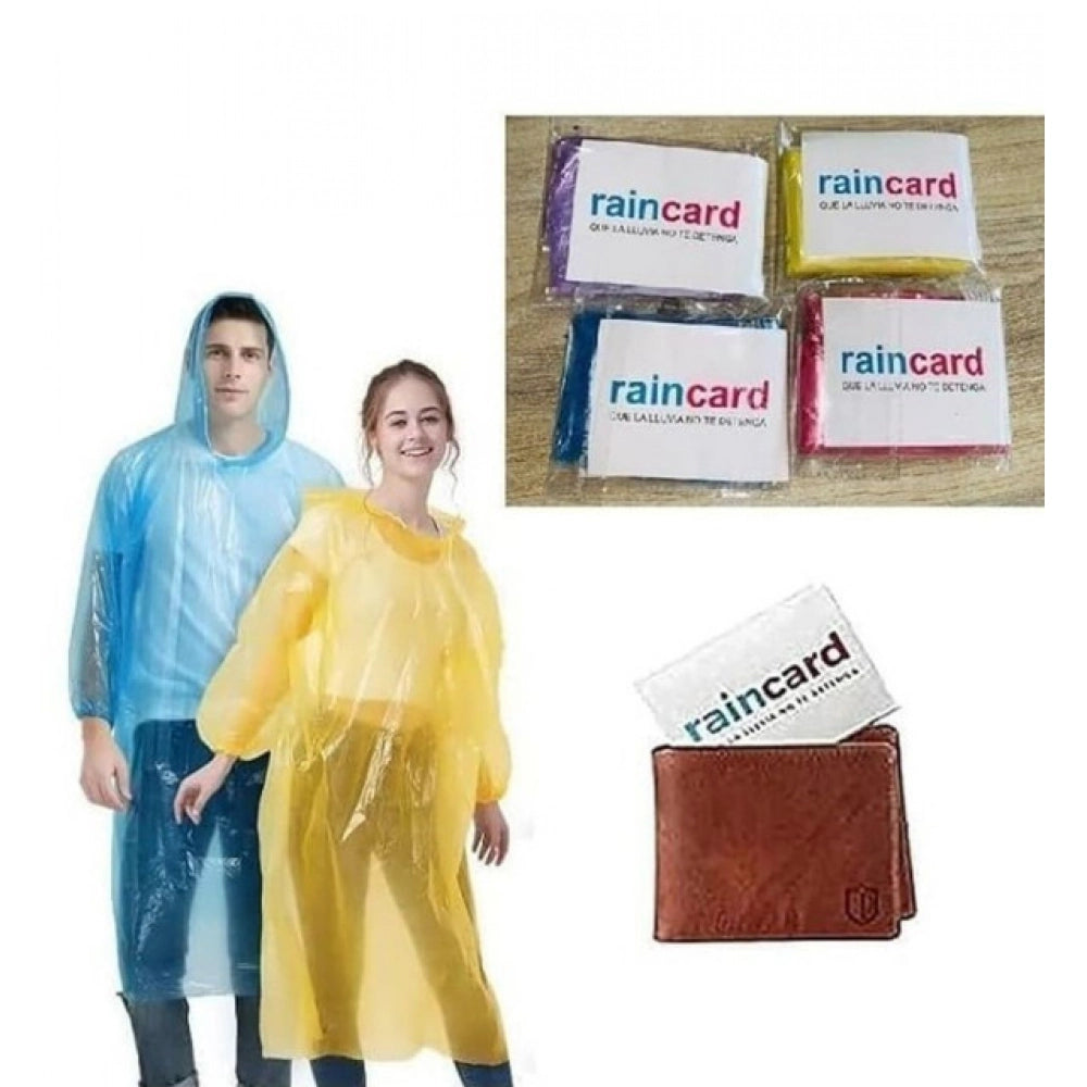 Amfyn Pack of 10 Rain Card (Multicolor)