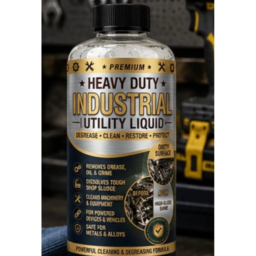 Amfyn Pack of 2 Heavy Duty Industrial Utility Liquid Bottles 100 ML