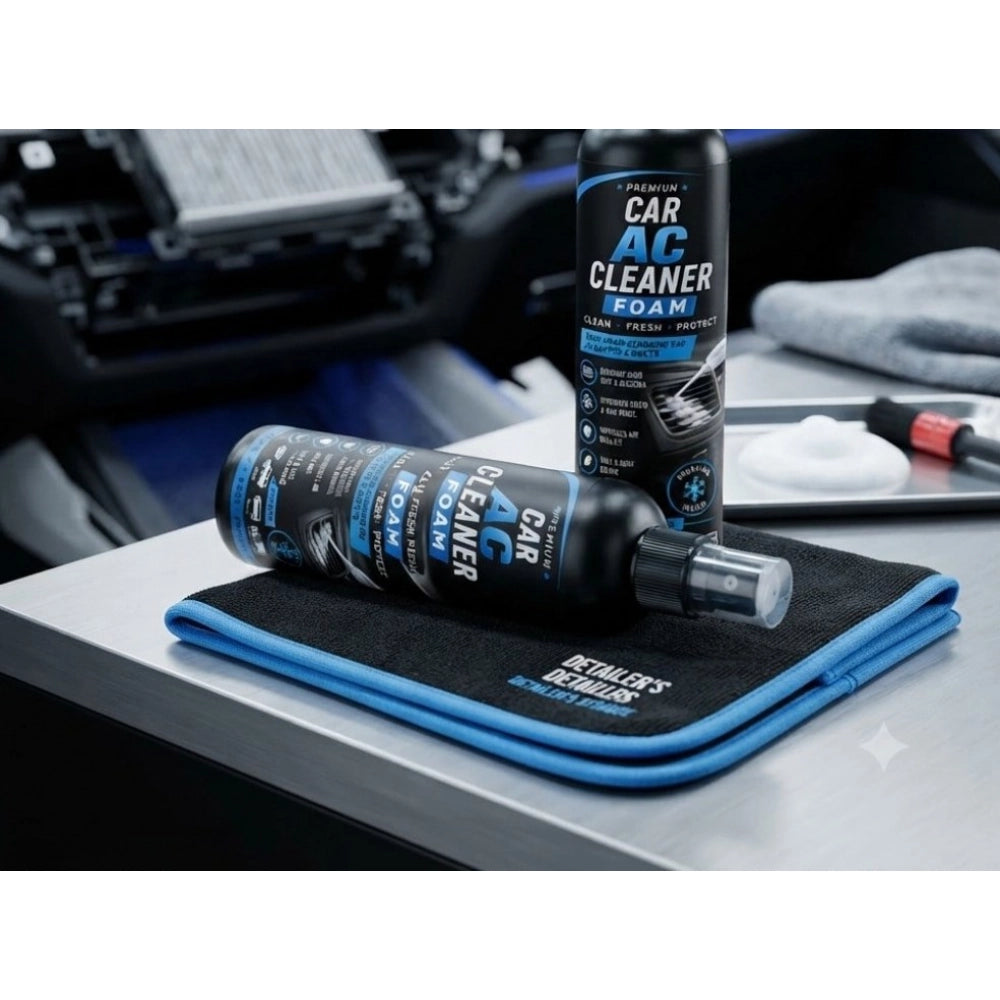 Amfyn Pack of 2 Car AC Cleaner Foam Spray Bottles 100 ML